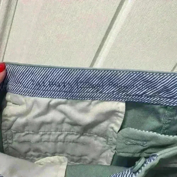 Talbots Women’s 22WP wide petite chino color mint blue - Picture 3 of 3